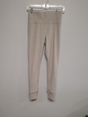 Athleta Neutral Beige High-Waist Kids Leggings
